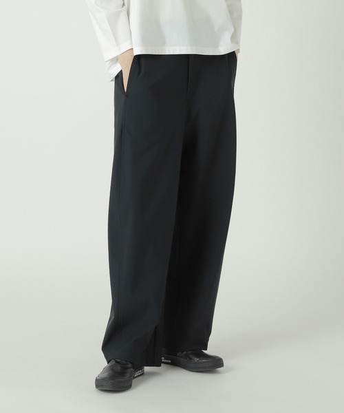 新品zucca ズッカ　リップルストレッチパンツ ZUCCa（ズッカ）の「(S)リップルストレッチ（その他パンツ