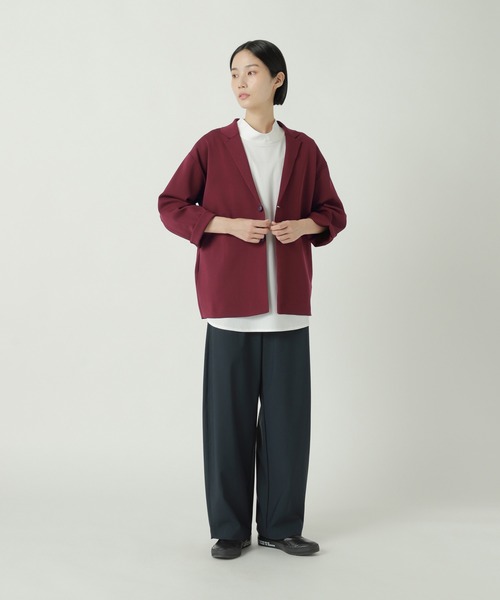 ZUCCa(ズッカ)の「ストレッチナイロントリコット / パンツ / (O)(その他パンツ・レディース・ブラック/ベージュ/ネイビー・M size/S size)」の6枚目の写真