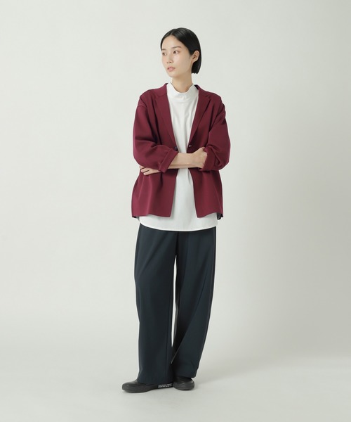 ZUCCa(ズッカ)の「ストレッチナイロントリコット / パンツ / (O)(その他パンツ・レディース・ブラック/ベージュ/ネイビー・M size/S size)」の7枚目の写真