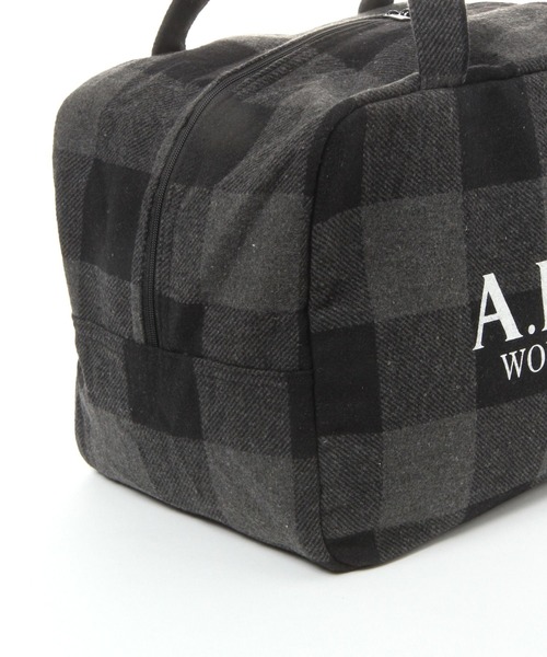 AMERICAN RAG CIE(アメリカンラグシー)の「【AMERICAN RAG CIE】BUFFALO BOSTON(ボストンバッグ・レディース・ブラウン/ブラック・FREE)」の11枚目の写真