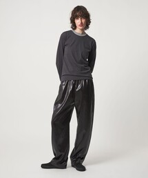 6 | ＜6(ROKU)＞ポリエステル サテン パンツ(その他パンツ)