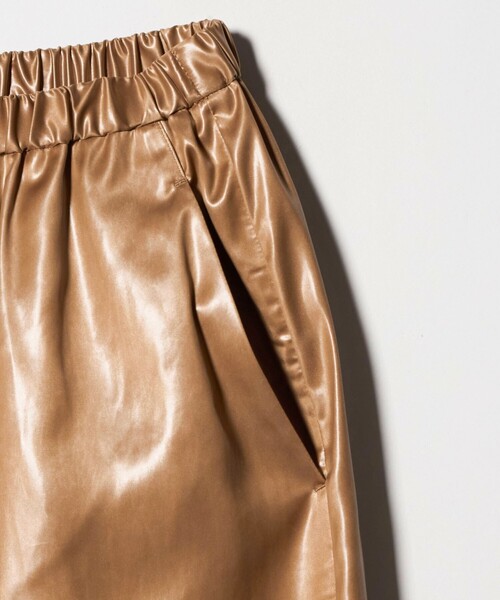 6(ROKU)＞ポリエステル サテン パンツ 25FW（その他パンツ）｜6（ロク