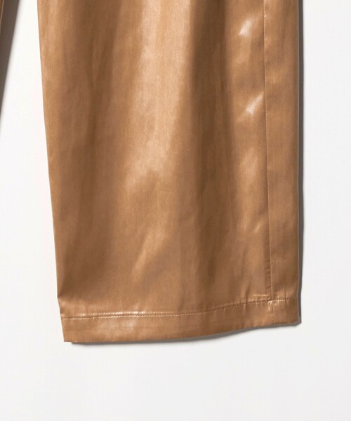 6(ROKU)＞ポリエステル サテン パンツ 25FW（その他パンツ）｜6（ロク