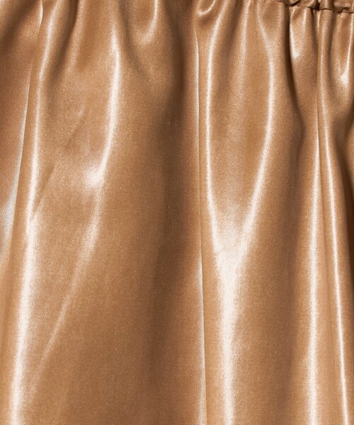 6(ROKU)＞ポリエステル サテン パンツ 25FW（その他パンツ）｜6