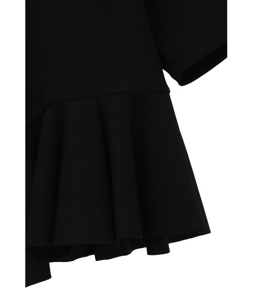 MANOF（マノフ）の「FRILL DESIGN CUT TOPS（Tシャツ/カットソー・レディース・ブラック/パープル/ホワイト・F）」の8枚目の写真