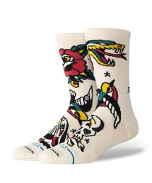 STANCE/スタンス ソックス Bert Krakコラボ FLASH CREW A555C25FLA