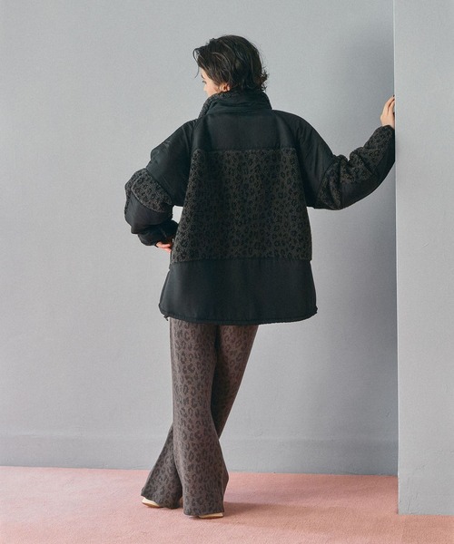 niko and...(ニコアンド)の「アソートWARMボアジャケット(その他アウター・レディース・ブラウン/チャコール/ネイビー/クリーム/アイボリー・MEDIUM/LONG)」の10枚目の写真