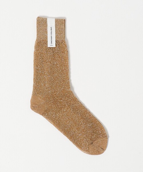 UNITED ARROWS(ユナイテッドアローズ)の「シアー グリッター ソックス(ソックス/靴下・レディース・ネイビー/その他1/レッド/ベージュ/ブラック・FREE)」の3枚目の写真