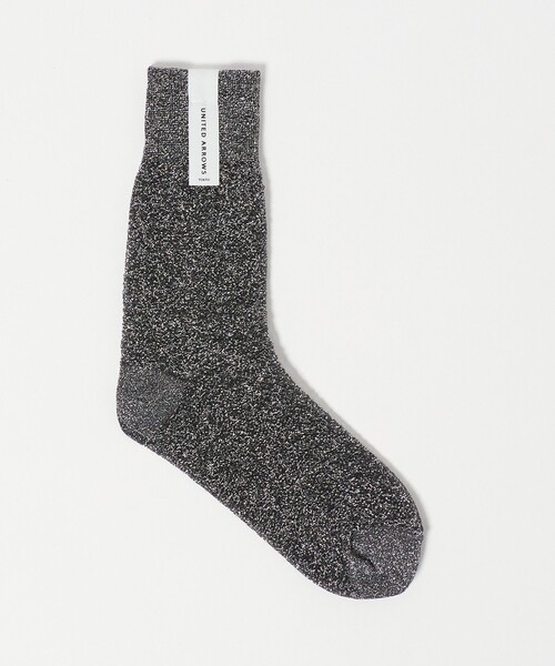 UNITED ARROWS(ユナイテッドアローズ)の「シアー グリッター ソックス(ソックス/靴下・レディース・ネイビー/その他1/レッド/ベージュ/ブラック・FREE)」の2枚目の写真