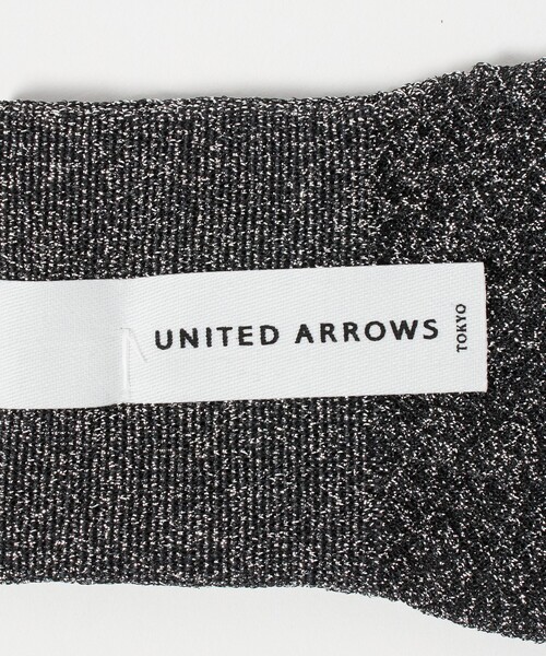 UNITED ARROWS(ユナイテッドアローズ)の「シアー グリッター ソックス(ソックス/靴下・レディース・ネイビー/その他1/レッド/ベージュ/ブラック・FREE)」の14枚目の写真
