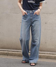 PICCADILLY | ◆〈フリーズマート別注〉PICCADILLY ベーシックワイドデニムパンツ【低身長サイズ有】(デニムパンツ)