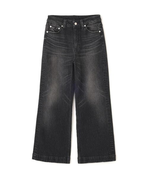 PICCADILLY（ピカデリー）の「◆〈フリーズマート別注〉PICCADILLY ベーシックワイドデニムパンツ【低身長サイズ有】（デニムパンツ・レディース・ライトインディゴブルー/ブラック系その他2・X-SMALL/SMALL/MEDIUM）」の3枚目の写真