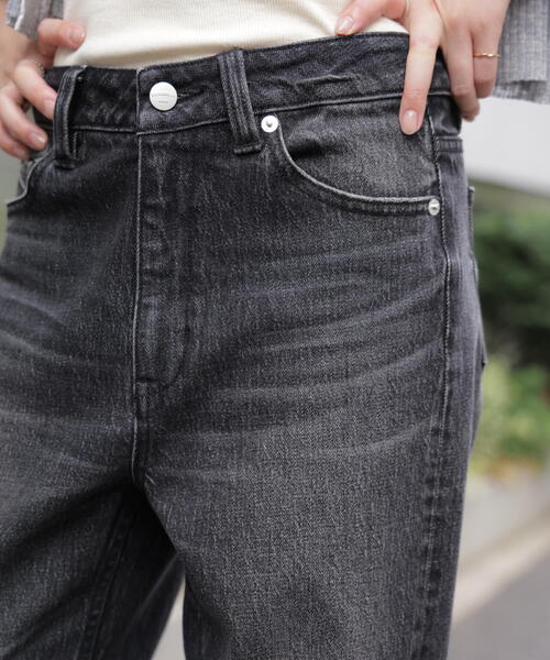 PICCADILLY（ピカデリー）の「◆〈フリーズマート別注〉PICCADILLY ベーシックワイドデニムパンツ【低身長サイズ有】（デニムパンツ・レディース・ライトインディゴブルー/ブラック系その他2・X-SMALL/SMALL/MEDIUM）」の18枚目の写真