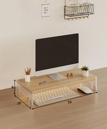 aimoha（アイモハ）の「アクリル脚 モニター台（PCグッズ）」