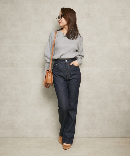 Sirin(シリン)の「【YANUK】セミフレア インディゴ(デニムパンツ・レディース・インディゴブルー・SMALL/X-SMALL)」の8枚目の写真