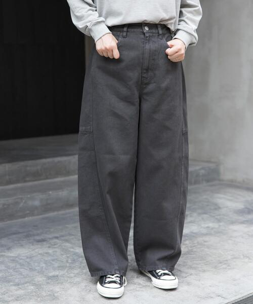 最終価格！ピグメントダイカーブパンツ ピグメントダイカーブパンツ | Whim Gazette(ウィム ガゼット