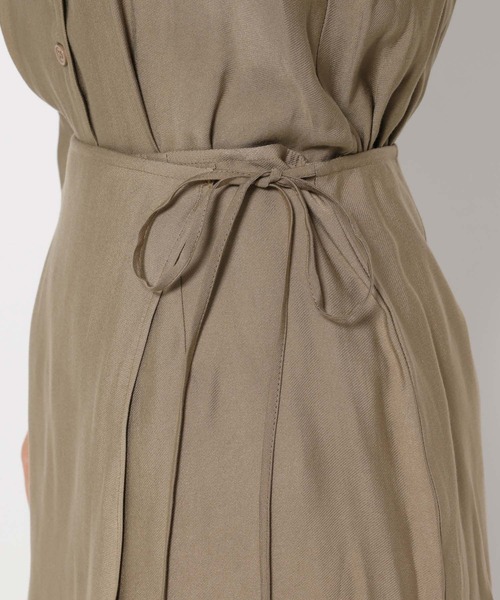 mysty woman（ミスティウーマン）の「R/Tカイキンコンビネゾン　591111（つなぎ/オールインワン・レディース・ブラック/ベージュ・FREE）」の12枚目の写真