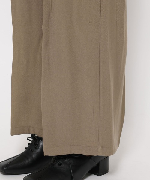 mysty woman（ミスティウーマン）の「R/Tカイキンコンビネゾン　591111（つなぎ/オールインワン・レディース・ブラック/ベージュ・FREE）」の13枚目の写真