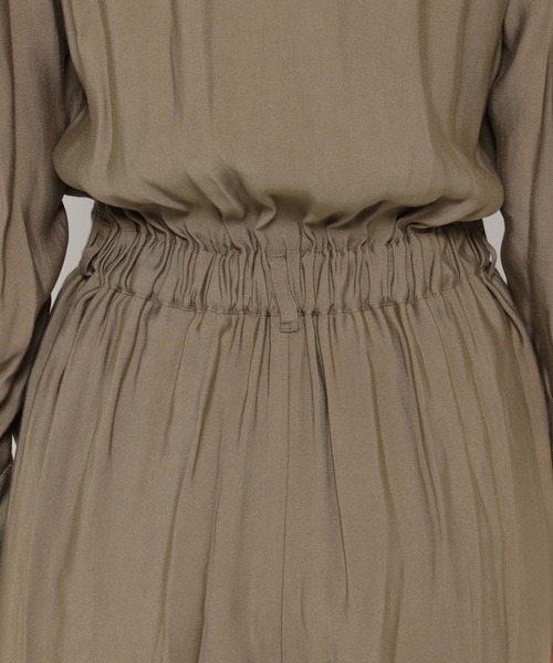 mysty woman（ミスティウーマン）の「R/Tカイキンコンビネゾン　591111（つなぎ/オールインワン・レディース・ブラック/ベージュ・FREE）」の21枚目の写真