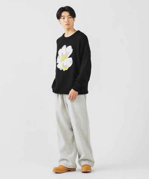 BEAMS HEART(ビームスハート)の「【2色展開】メルトン ワイド イージー パンツ(その他パンツ・メンズ・グレー/ブラック・LARGE/MEDIUM/SMALL)」の4枚目の写真