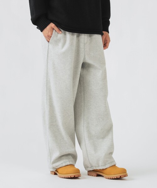 BEAMS HEART(ビームスハート)の「【2色展開】メルトン ワイド イージー パンツ(その他パンツ・メンズ・グレー/ブラック・LARGE/MEDIUM/SMALL)」の6枚目の写真