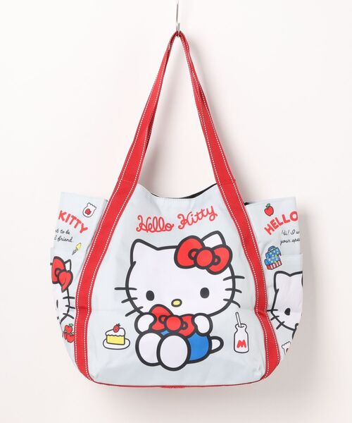 sanrio(サンリオ)の「サンリオキャラクターズ バルーントート2(トートバッグ・レディース・ピンク/グレー/レッド/サックスブルー/パープル/ライトブルー/スカイブルー/ベビーピンク/レッド系その他/ブラック×レッド/ブラック系その他/レッド系その他2/その他/レオパード/その他1/ピンク系その他/ホワイト系その他/グリーン・FREE)」の4枚目の写真