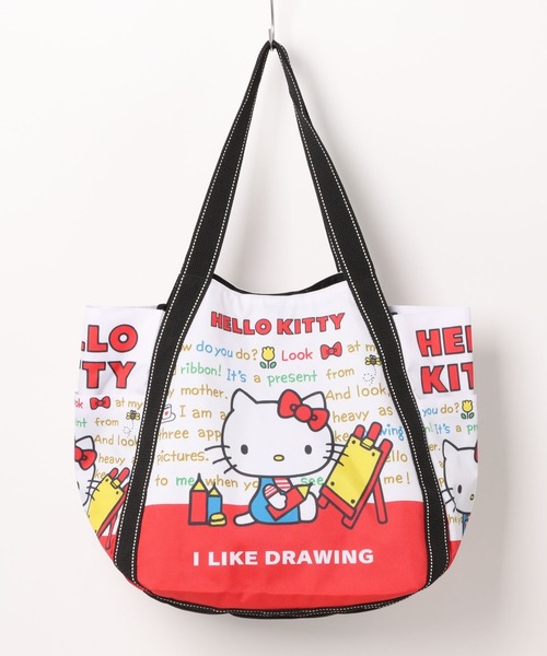 sanrio(サンリオ)の「サンリオキャラクターズ バルーントート2(トートバッグ・レディース・ピンク/グレー/レッド/サックスブルー/パープル/ライトブルー/スカイブルー/ベビーピンク/レッド系その他/ブラック×レッド/ブラック系その他/レッド系その他2/その他/レオパード/その他1/ピンク系その他/ホワイト系その他/グリーン・FREE)」の2枚目の写真