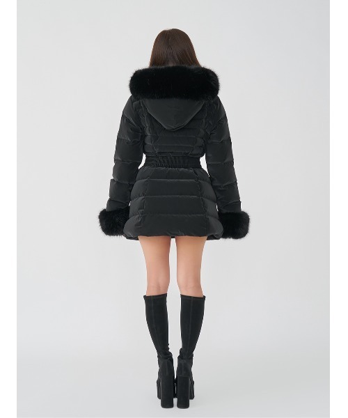 【値下げ不可】Darich レディミディダウンコート ブラック M ダーリッチ Darich レディミディダウンコート （ブラック