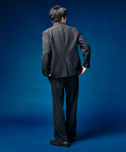 417 EDIFICE（フォーワンセブンエディフィス）の「”4WAYストレッチ” ダブルジャケット（テーラードジャケット・メンズ・ブラウン/カーキ/ブラック・LARGE/MEDIUM/SMALL）」の14枚目の写真