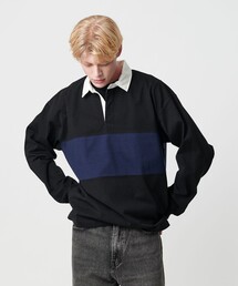 BEAUTY&YOUTH UNITED ARROWS | 12oz ヘビーウェイト ラグビーシャツ(Tシャツ/カットソー)