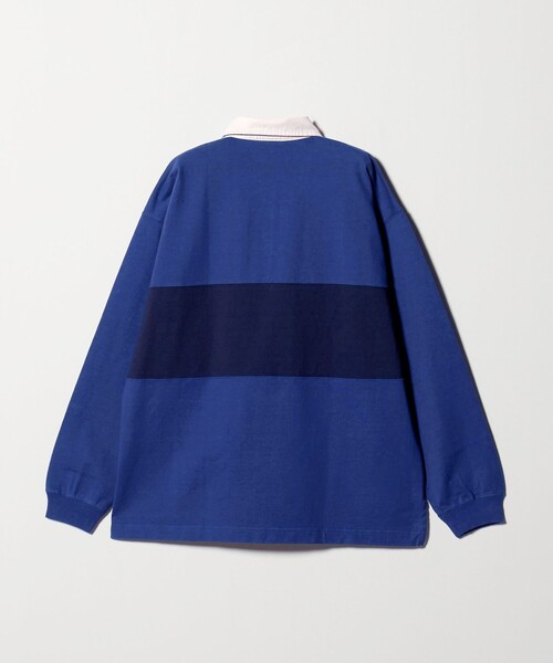 BEAUTY&YOUTH UNITED ARROWS（ビューティーアンドユースユナイテッドアローズ）の「12oz ヘビーウェイト ラグビーシャツ（Tシャツ/カットソー・メンズ・ブラック/ロイヤルブルー・XL/L/M/S）」の6枚目の写真
