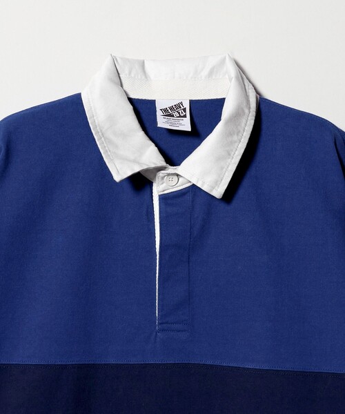 BEAUTY&YOUTH UNITED ARROWS（ビューティーアンドユースユナイテッドアローズ）の「12oz ヘビーウェイト ラグビーシャツ（Tシャツ/カットソー・メンズ・ブラック/ロイヤルブルー・XL/L/M/S）」の13枚目の写真