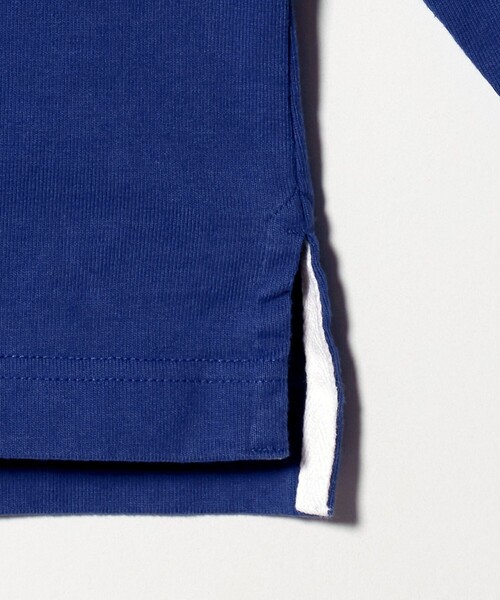 BEAUTY&YOUTH UNITED ARROWS（ビューティーアンドユースユナイテッドアローズ）の「12oz ヘビーウェイト ラグビーシャツ（Tシャツ/カットソー・メンズ・ブラック/ロイヤルブルー・XL/L/M/S）」の9枚目の写真