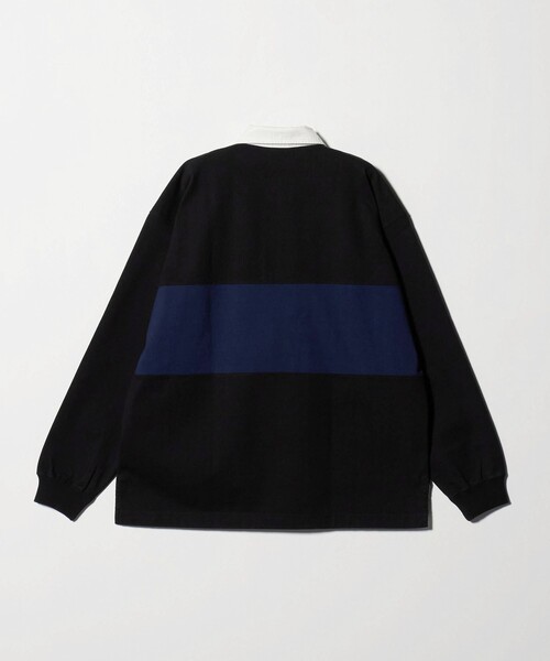 BEAUTY&YOUTH UNITED ARROWS（ビューティーアンドユースユナイテッドアローズ）の「12oz ヘビーウェイト ラグビーシャツ（Tシャツ/カットソー・メンズ・ブラック/ロイヤルブルー・XL/L/M/S）」の17枚目の写真