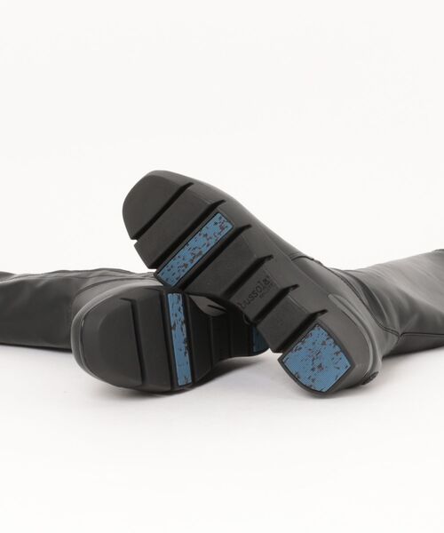 Bussola（ブソラ）の「【bussola】晴雨兼用アイスグリップソールロングブーツ(954113)（ブーツ・レディース・ブラック・39/38/37/36/35）」の3枚目の写真