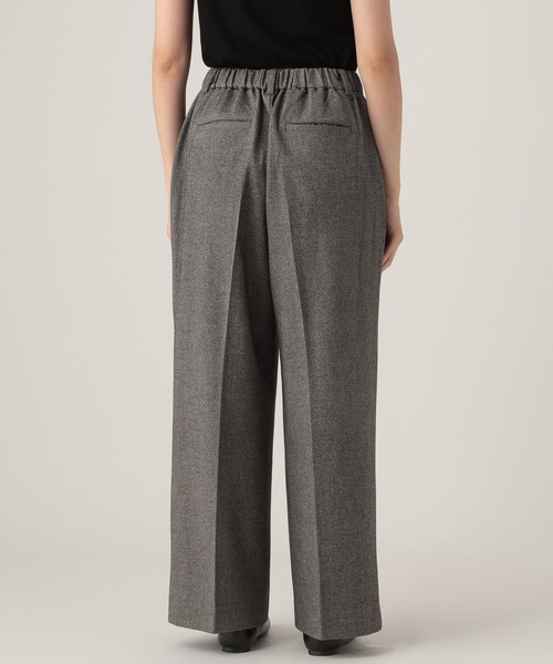 Elura（エルーラ）の「ウールライク柄ワイドパンツ/596039（その他パンツ・レディース・ブラウン/グレー・MEDIUM/LARGE/FREE(S)）」の10枚目の写真