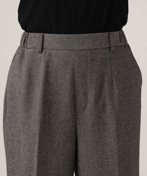 Elura（エルーラ）の「ウールライク柄ワイドパンツ/596039（その他パンツ・レディース・ブラウン/グレー・MEDIUM/LARGE/FREE(S)）」の11枚目の写真