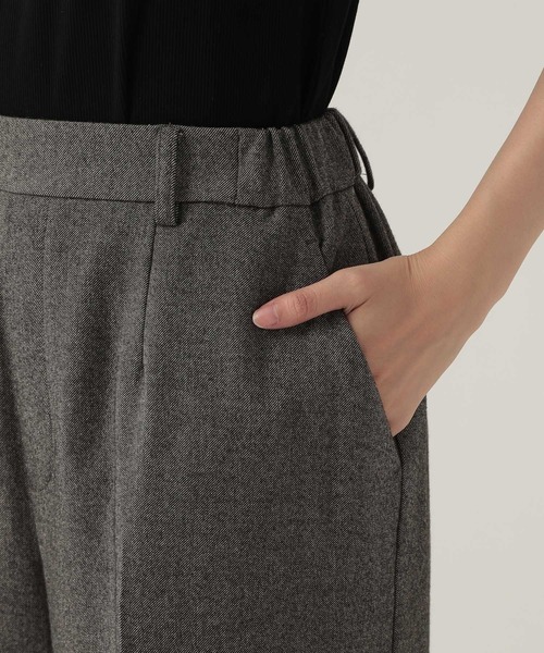 Elura（エルーラ）の「ウールライク柄ワイドパンツ/596039（その他パンツ・レディース・ブラウン/グレー・MEDIUM/LARGE/FREE(S)）」の13枚目の写真