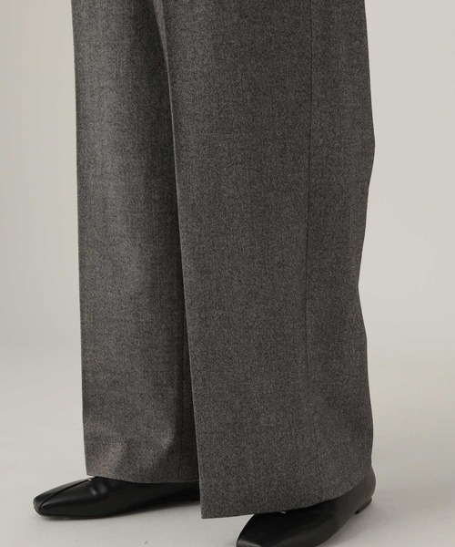 Elura（エルーラ）の「ウールライク柄ワイドパンツ/596039（その他パンツ・レディース・ブラウン/グレー・MEDIUM/LARGE/FREE(S)）」の15枚目の写真