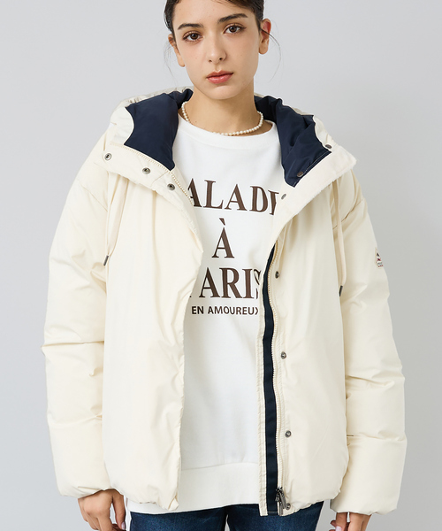 PYRENEXのホワイトダウンジャケット ピレネックス　サイズ40 ホワイト（白）系 PYRENEX(ピレネックス) ダウンジャケット