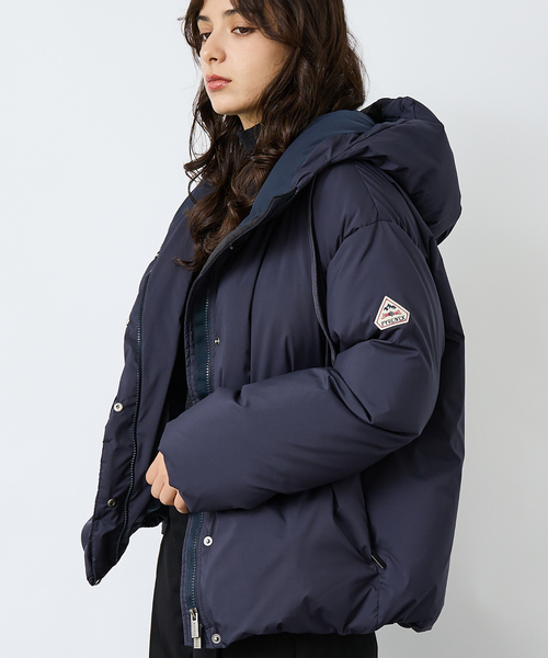ピレネックス【PYRENEX】ネイビーダウンジャケット 中古・古着通販】Pyrenex (ピレネックス) VIGO ノーカラーダウン