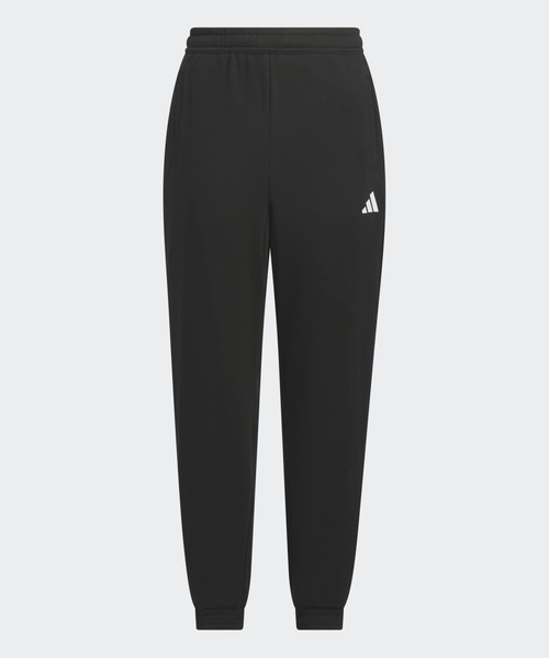 adidas（アディダス）の「ワーディング パック フレンチテリー 9/10丈 カフ仕上げの裾 パンツ キッズ / アディダス adidas（スウェットパンツ・キッズ・ブラック/ブルー・120/130/140/150/160）」の2枚目の写真