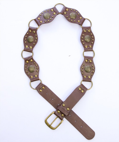 clear（クリア）の「ウエスタンベルト［Y2K カジュアル 着回し力抜群］≪AW新作≫（ベルト・レディース・ブラウン・F）」の2枚目の写真