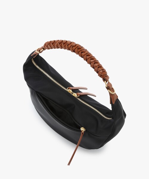 agnes b.(アニエスベー)の「ナイロン 2way ミディアム ショルダーバッグ "Tsuki" ZAS07-01(ショルダーバッグ・レディース・ブラウン・FREE)」の5枚目の写真