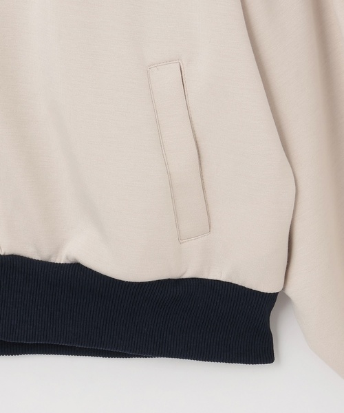 by LOVEiT（バイラビット）の「トラックジャケット（ジャージ・キッズ・オフホワイト/ネイビー・120cm/140cm/160cm/150cm/130cm）」の7枚目の写真