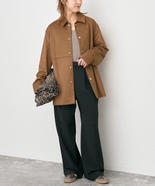 追加2》ダブルクロスツータックパンツ（スラックス）｜Spick & Span