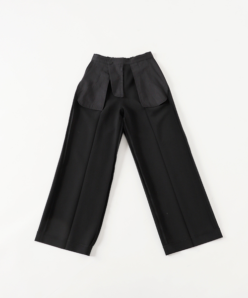 スピック&スパン、ダブルクロスツータックパンツ、新品タグ付き！再値下げ！ 追加2》ダブルクロスツータックパンツ（スラックス）｜Spick & Span