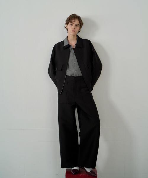 URBAN RESEARCH(アーバンリサーチ)の「new basic WASHABLE CUPRA SHIRTS(シャツ/ブラウス・レディース・ベージュ/グレー系その他・FREE)」の6枚目の写真