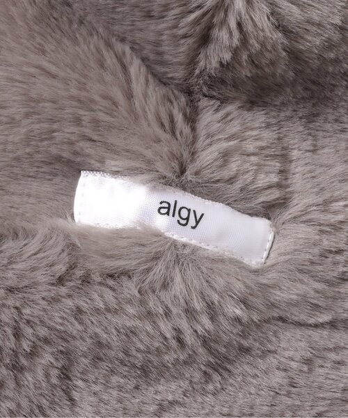 algy(アルジー)の「エンジェルフード付きネックウォーマー(ネックウォーマー/スヌード・キッズ・ブラック/グレー/オフホワイト・MEDIUM/SMALL)」の6枚目の写真