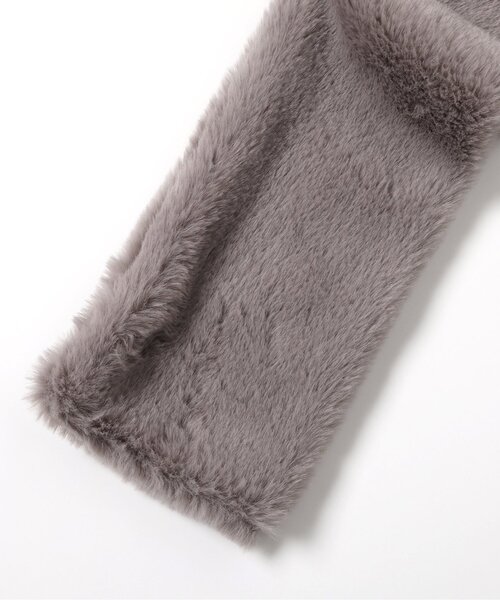 algy(アルジー)の「エンジェルフード付きネックウォーマー(ネックウォーマー/スヌード・キッズ・ブラック/グレー/オフホワイト・MEDIUM/SMALL)」の8枚目の写真